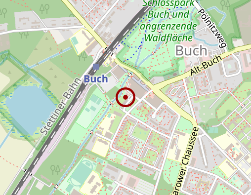 Karte: RENAFAN Ambulante Pflege Berlin-Buch