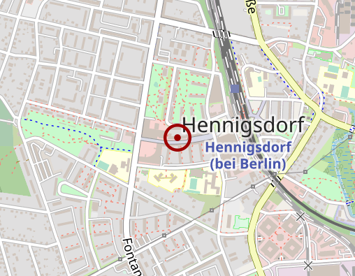 Karte: Härtwig B. Dipl.-Psych. Praxis für Psychoanalyse