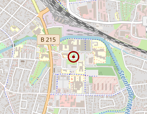 Karte: Praxis im Meerbachbogen