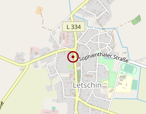 Karte: Bestattungsdienst Sigrid Oßwald GmbH Seelow Bestattungen