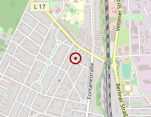 Karte: Physiotherapie Liebenow