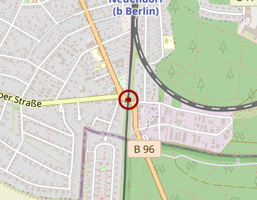 Karte: Tagespflege "An der Bienenwiese"