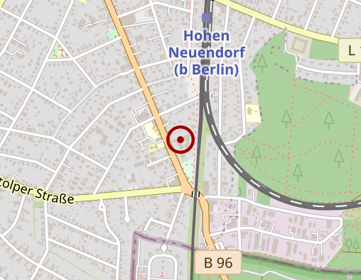 Karte: ASB Seniorenpflegeheim "Seniorenhaus am Hain"