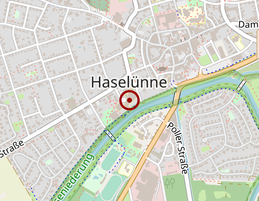 Karte: Solitäre Kurzzeitpflege HASEMED