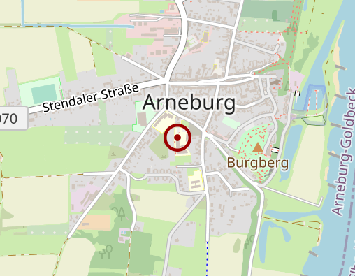 Karte: Pro Seniore Elbresidenz Arneburg Altenwohn- und Pflegeheim