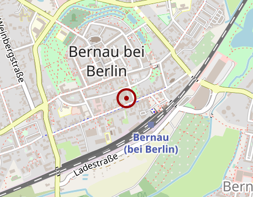 Karte: Ansgar Wohnstift Bernau