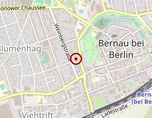 Karte: AWO Sozialstation Bernau