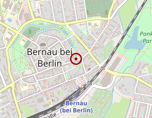 Karte: Eltern helfen Eltern Bernau e.V. Bernau