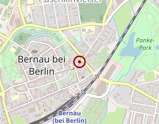 Karte: Eltern helfen Eltern Bernau e.V.Bernau