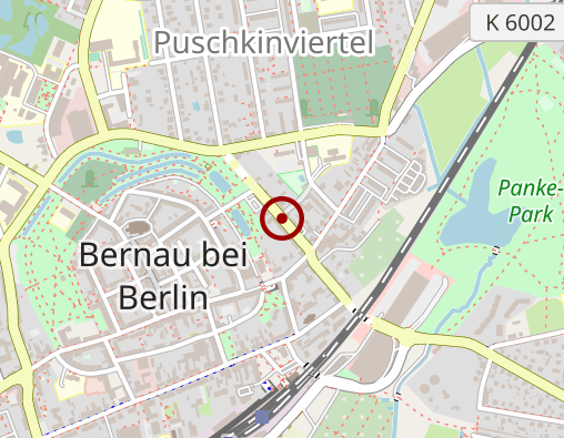 Karte: Tagespflege "Haus Bernau"