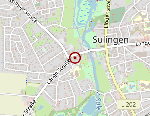 Karte: Specht & Tegeler Seniorenresidenzen Sulingen GmbH Pflegeeinrichtung