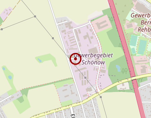 Karte: Soziale Dienste "Am Weinberg" gGmbH