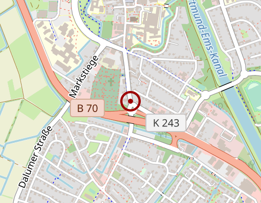 Karte: Pflegedienst des Paritätischen Emsland