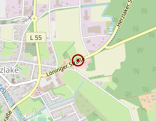 Karte: Friseurbetriebe Kornet OHG