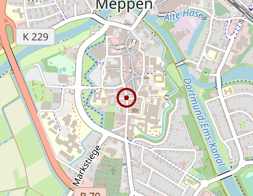 Karte: Caritas-Pflegedienst Emsland-Mitte