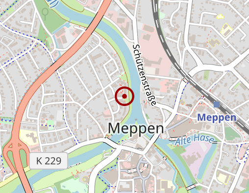 Karte: DRK Haus Emsblick