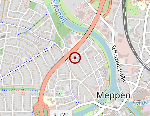 Karte: Vitus Familienentlastender Dienst