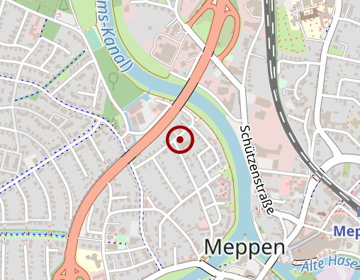 Karte: Menschen Domizil