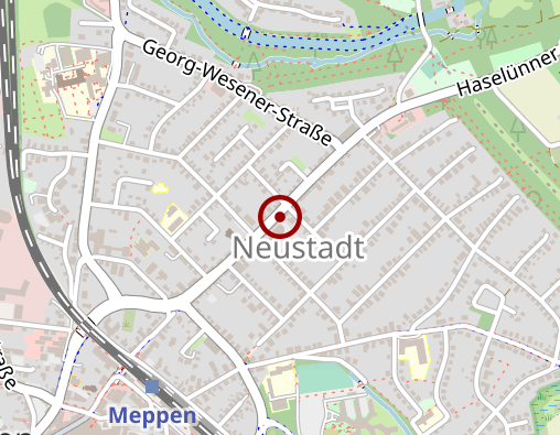 Karte: Soziale Dienste Meppen-Emsland