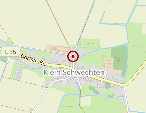 Karte: Tagespflege Klein-Schwechtener Heidestube