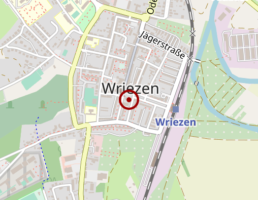 Karte: Diakonie-Sozialstation Wriezen