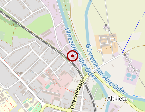 Karte: Ambulanter Pflegedienst "Im Oderbruch" UG (haftungsbeschränkt)