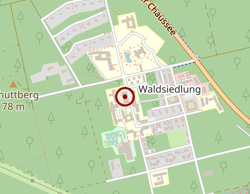 Karte: "Regine-Hildebrandt-Haus" - Langzeitpflegestation der Phase F