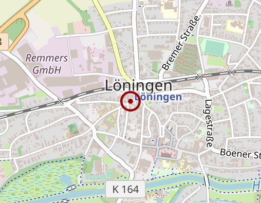 Karte: Sozialstation Löningen-Lindern