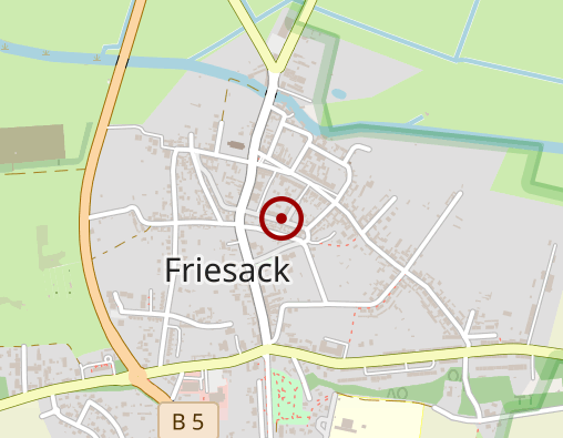 Karte: Sozialstation Friesack