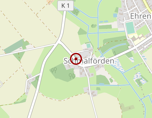 Karte: DRK Diepholz Pflege vor Ort gGmbH Tagespflege Ehrenburg