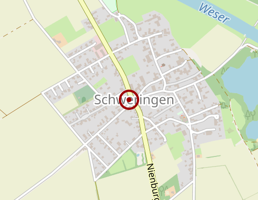 Karte: IUVARE Heimbetriebs GmbH Tagespflege Weserstube Teilstationäre Pflege