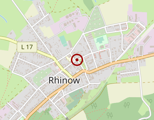 Karte: Hauskrankenpflege "Ländchen Rhinow" GmbH