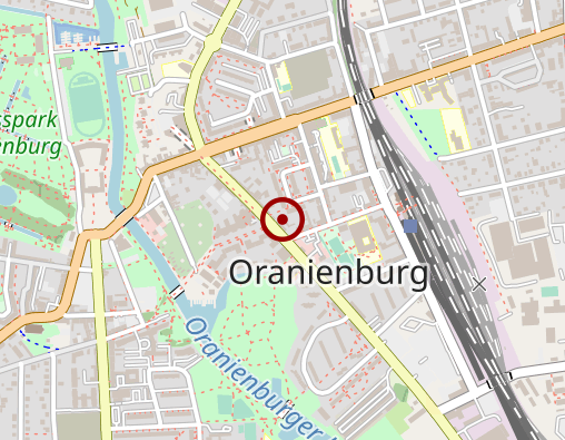 Karte: Ambulanter Pflegedienst der Lebenshilfe e. V. Oberhavel Süd