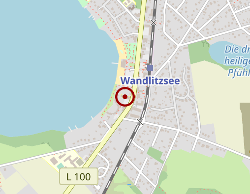 Karte: Haus am Wandlitzsee Pflegeeinrichtung für Senioren