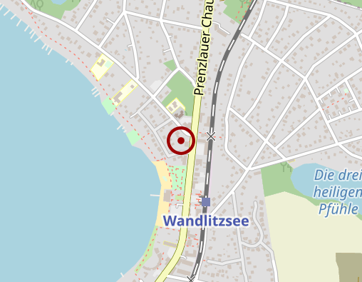 Karte: Bestattungshaus Wandlitz