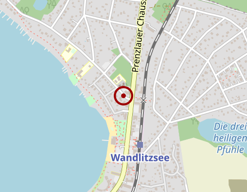 Karte: Bestattungshaus Kübke