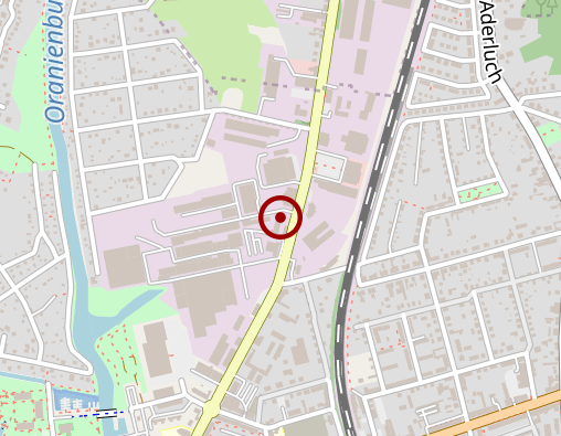 Karte: MS Krankenfahrdienst Oberhavel GmbH