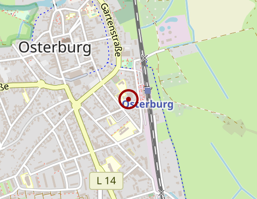 Karte: Reha Time Osterburg/Altmark e.K.