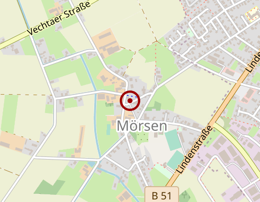 Karte: pro Vitalis Seniorenbetreuungs-GmbH Betriebsstätte Haus Mörsen