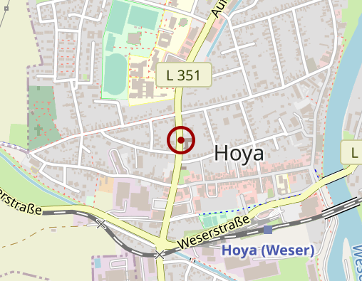 Karte: Diakonie-/Sozialstation Hoya-Eystrup