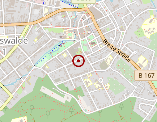 Karte: Praxis für Physiotherapie und Osteopathie in der Mai-Villa GbR