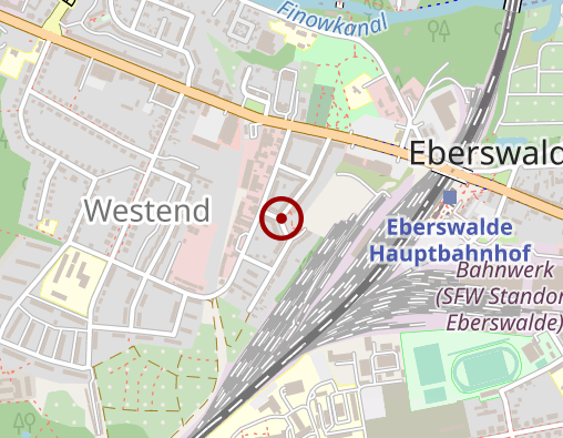 Karte: Camilla Tagespflege Westend