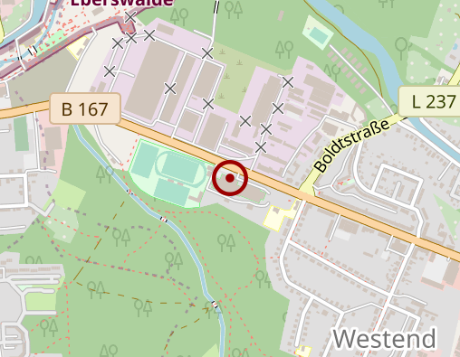 Karte: Physiotherapie L. Waldow Physiotherapie