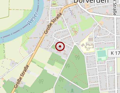 Karte: Haus am Hesterberg Pflegeeinrichtung des Landkreis Verden