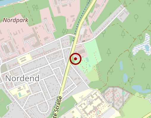 Karte: Lebenshilfe gGmbH Wohnstätte Wiesengrund