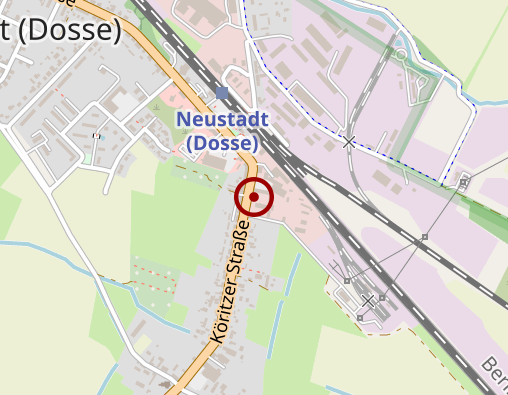 Karte: DRK Pflegedienst "Pflege in der Kleeblatt Region"