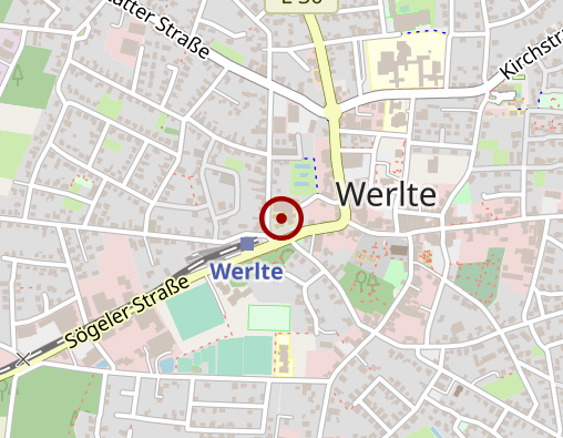 Karte: St.-Raphael-Stift Werlte GmbH Altenpflegeheim