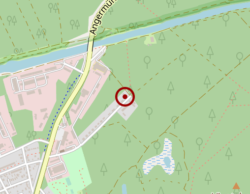 Karte: gGmbH "Lebenshilfe" - Anerkannte Werkstatt für behinderte Menschen Förderbereich Behindertenwerkstatt