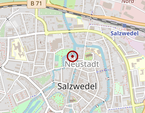 Karte: Gemeinnützige Paritätische Sozialwerke - PSW GmbH Sozialstation Salzwedel