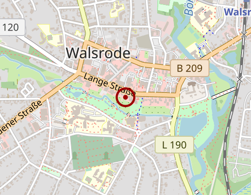 Karte: Sassen Volker Praxis für Osteopathie & Physiotherapie